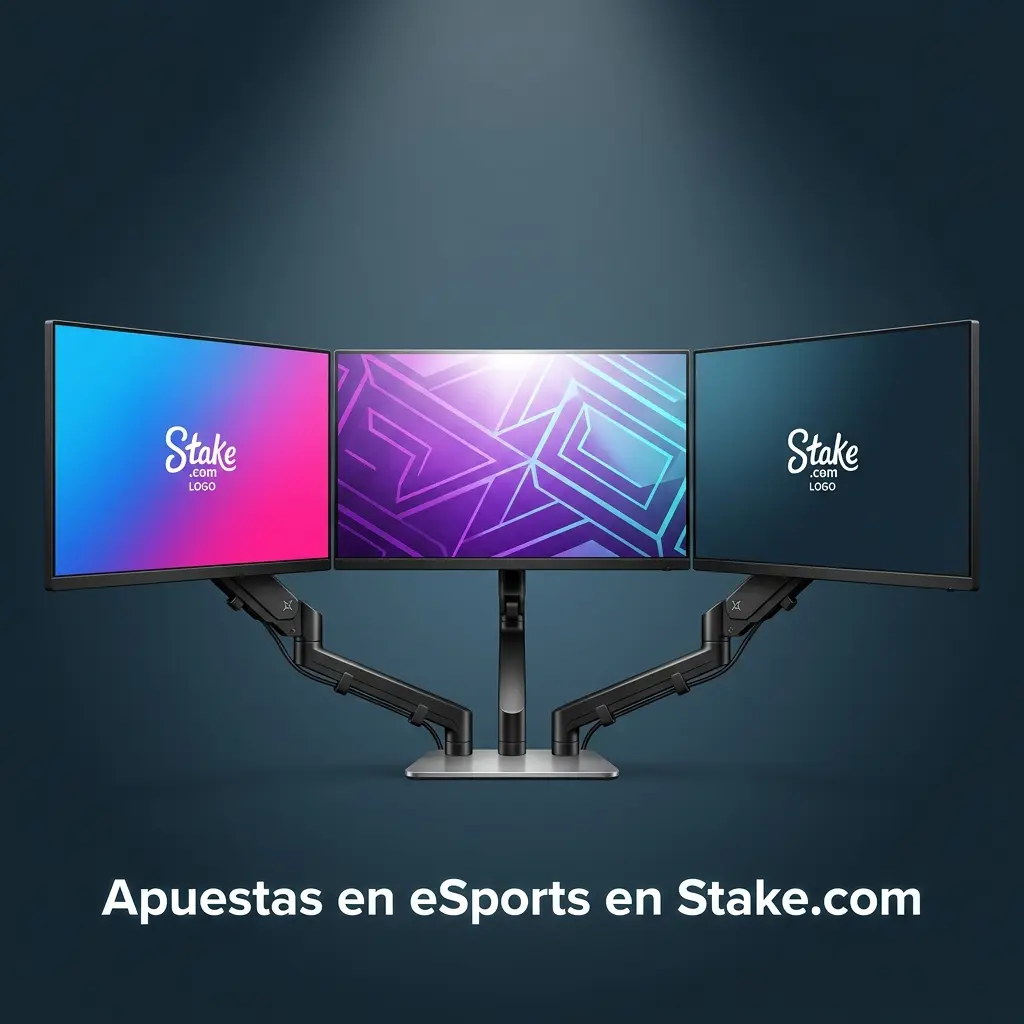 Sección de apuestas en eSports de Stake.com con torneos y partidas de videojuegos competitivos para jugadores en Chile