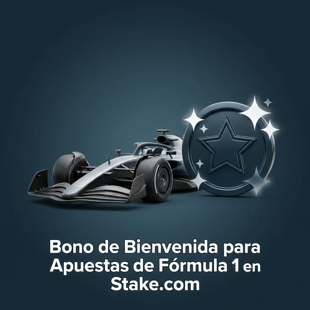 Bono de bienvenida Stake.com para apuestas de Fórmula 1 disponible en Chile con requisitos de depósito
