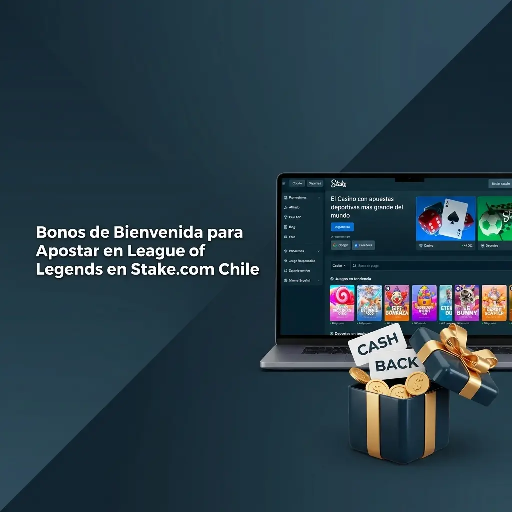 Bonos de bienvenida en Stake.com Chile para apostar en League of Legends: sorteos y carreras diarias