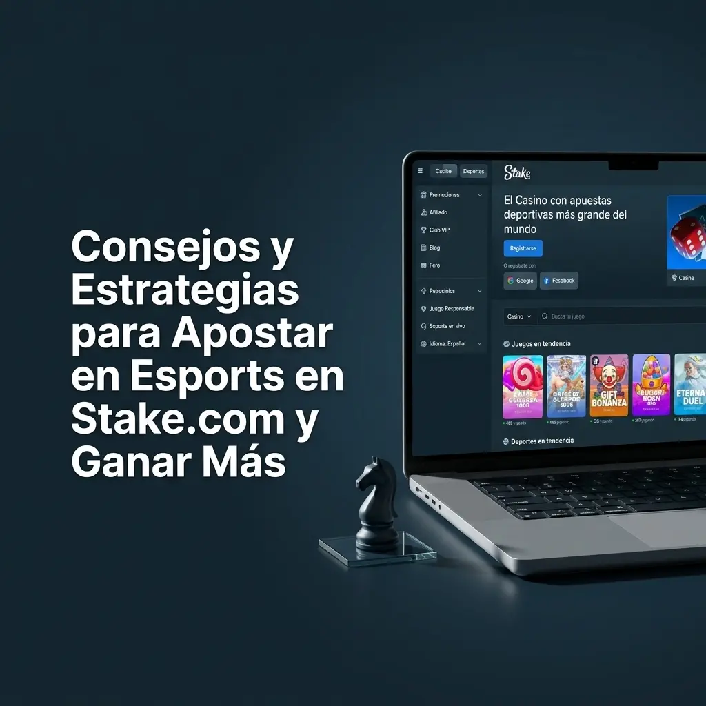 Estrategias para apostar en esports en Stake.com: gestión de bankroll, análisis de equipos y apuestas en vivo