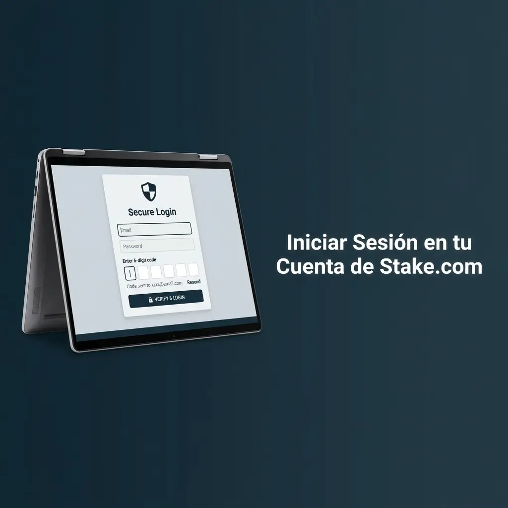 Guía para iniciar sesión en Stake.com con pasos de acceso seguro y autenticación de dos factores