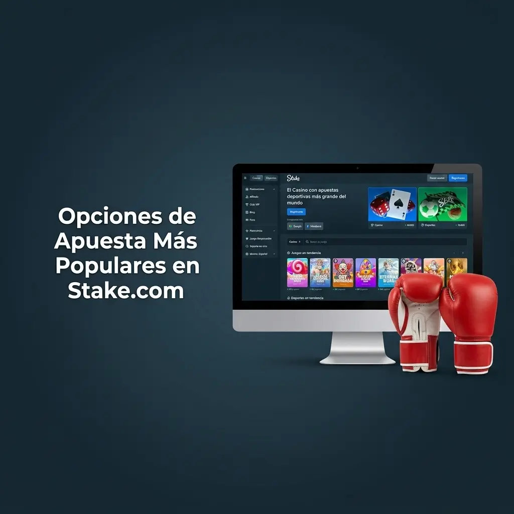 Opciones de apuesta más populares en Stake.com para distintos estilos de juego en vivo y planificadas