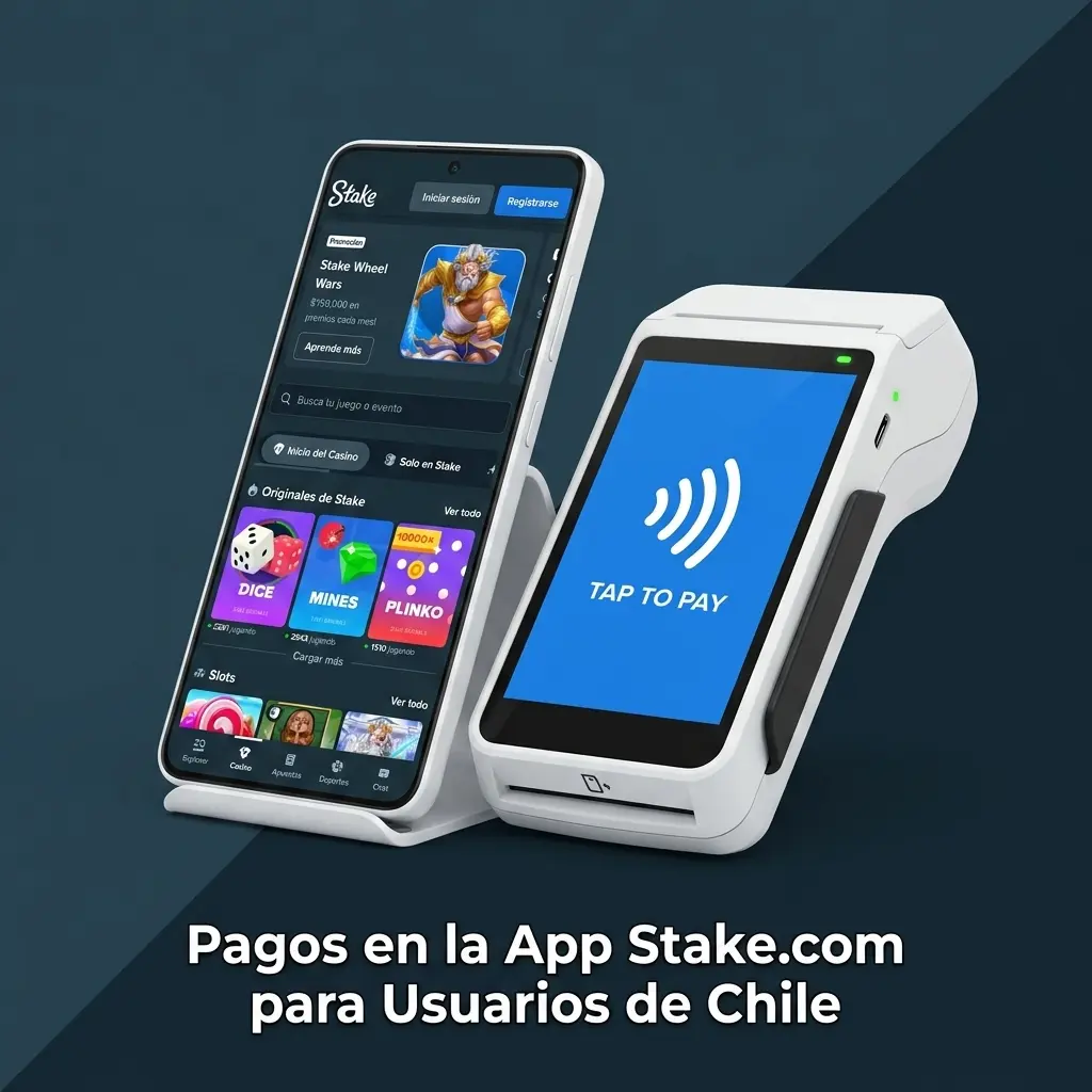 Métodos de pago en Stake.com Chile: depósitos y retiros con criptomonedas como BTC, ETH, SOL y más.