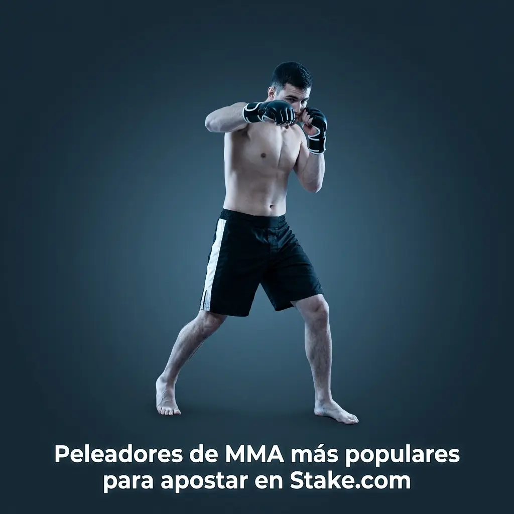 Peleadores MMA populares para apostar en Stake.com: Jones, Makhachev, McGregor, Topuria y más