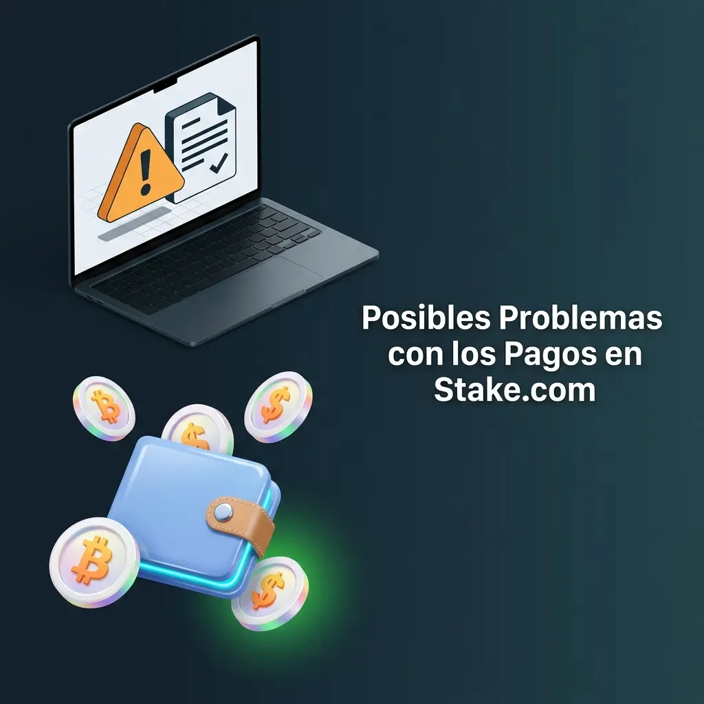 Problemas comunes en pagos de Stake.com: depósitos, retiros bloqueados y errores de red en criptomonedas