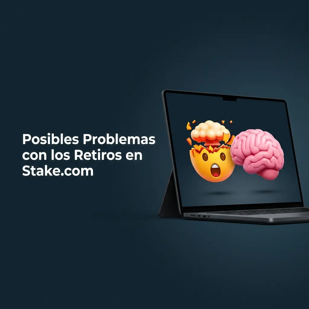 Problemas comunes en retiros de Stake.com: verificación, redes y fondos retenidos por bonos activos