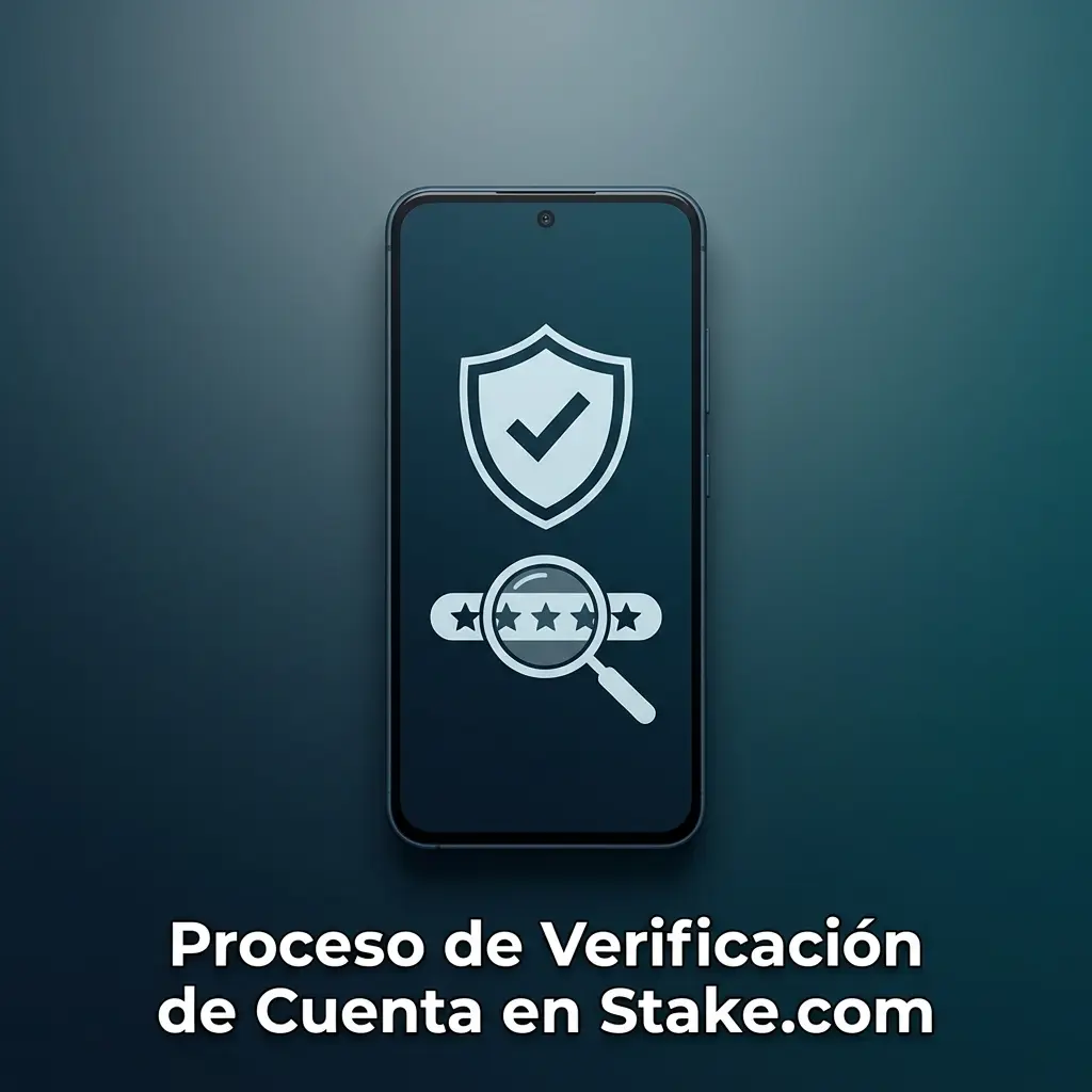 Proceso de verificación de cuenta en Stake.com: identidad, domicilio y método de pago para usuarios en Chile.