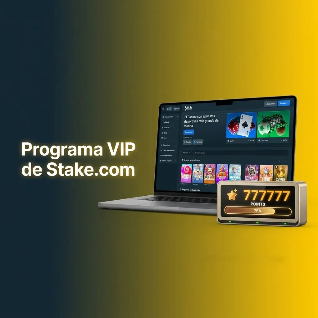 Programa VIP de Stake.com con niveles Bronze, Silver, Gold, Platinum y Diamond para jugadores de Chile