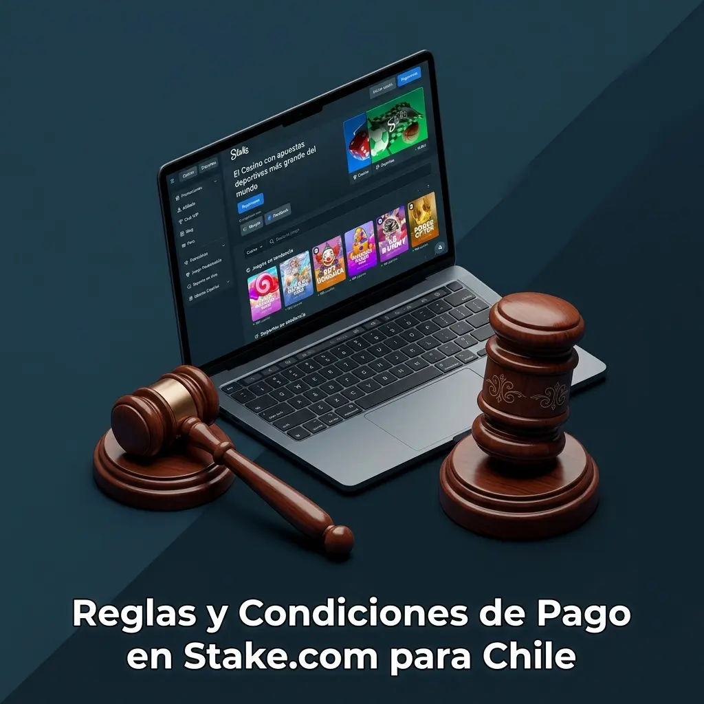 Reglas y condiciones de pago en Stake.com para Chile: depósitos, retiros y uso de criptomonedas