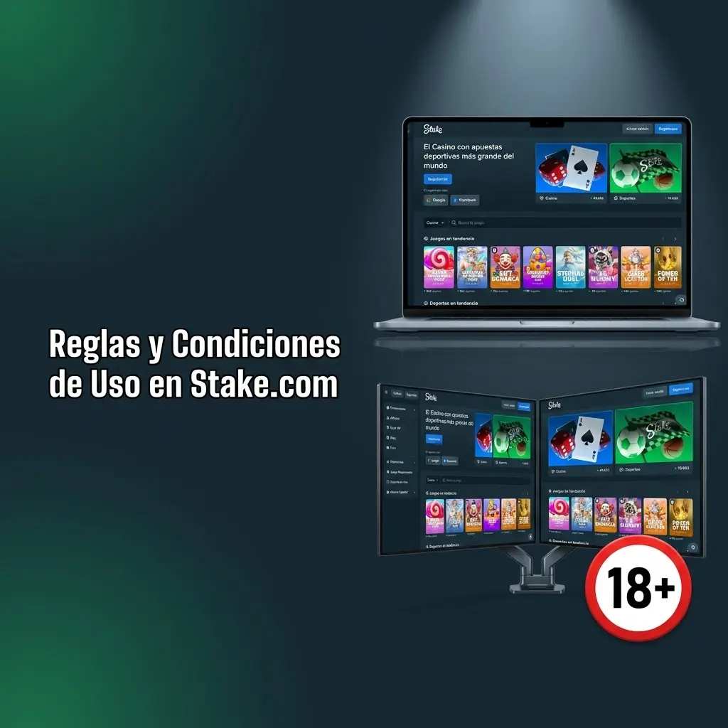 Reglas y condiciones de uso en Stake.com para usuarios en Chile: edad mínima, verificación KYC y restricciones