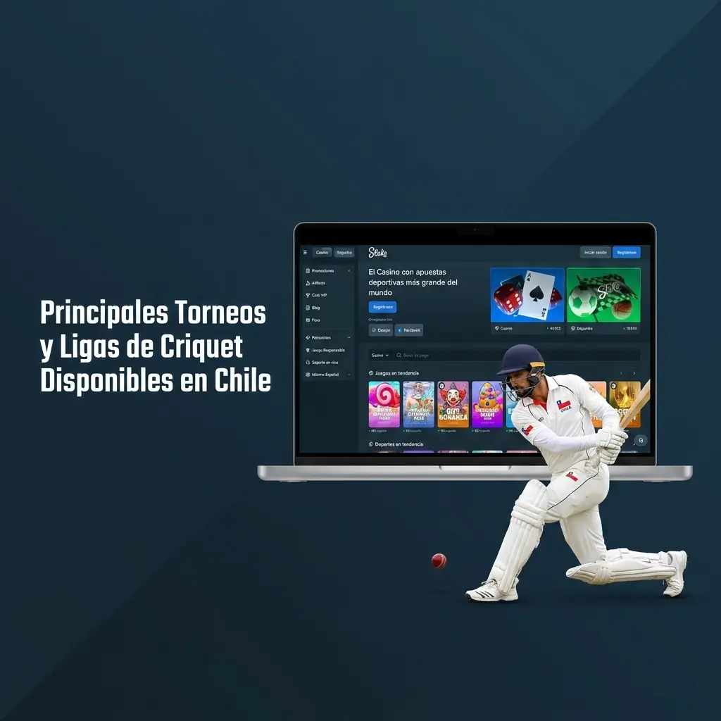 Torneos de criquet disponibles en Stake.com Chile: ICC World Cup, IPL, T20, The Ashes y Big Bash League