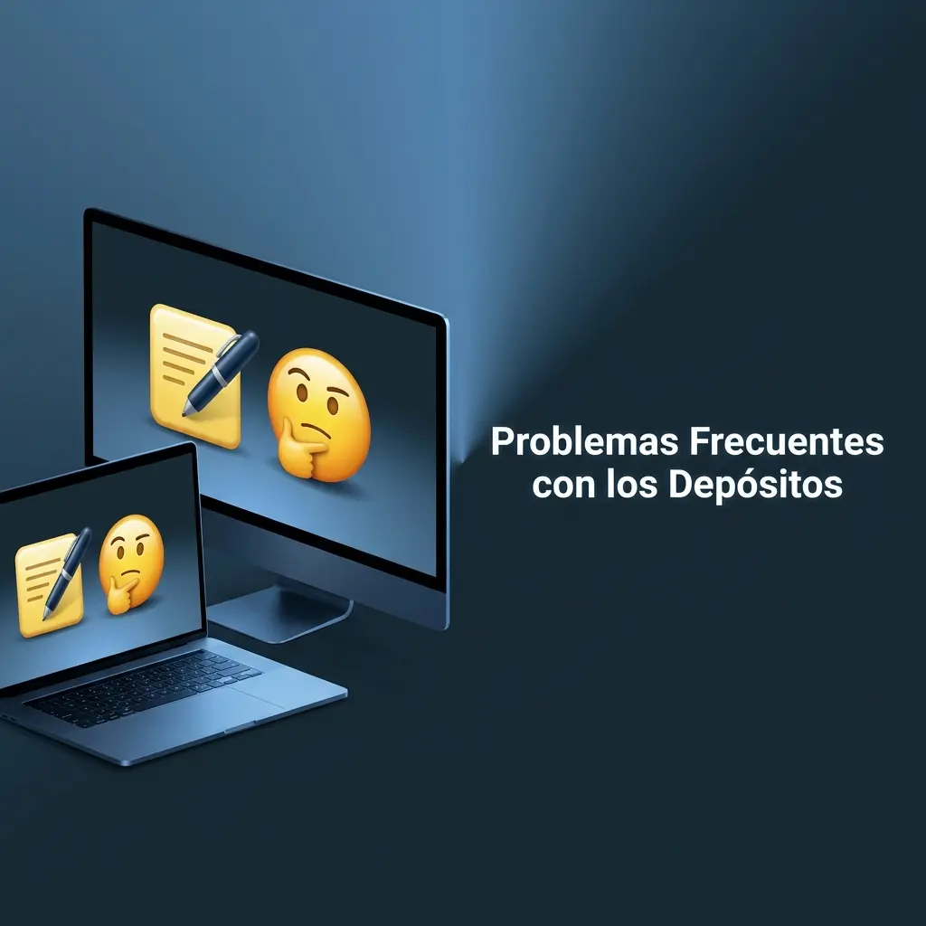 Problemas frecuentes con depósitos cripto: fondos no acreditados, dirección incorrecta, red blockchain errónea y cuenta no verificada.