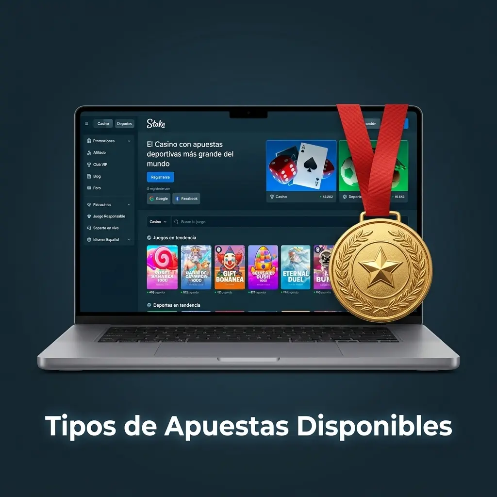 Tipos de apuestas en Stake: simple, combinada y sistema para apostadores nuevos y experimentados